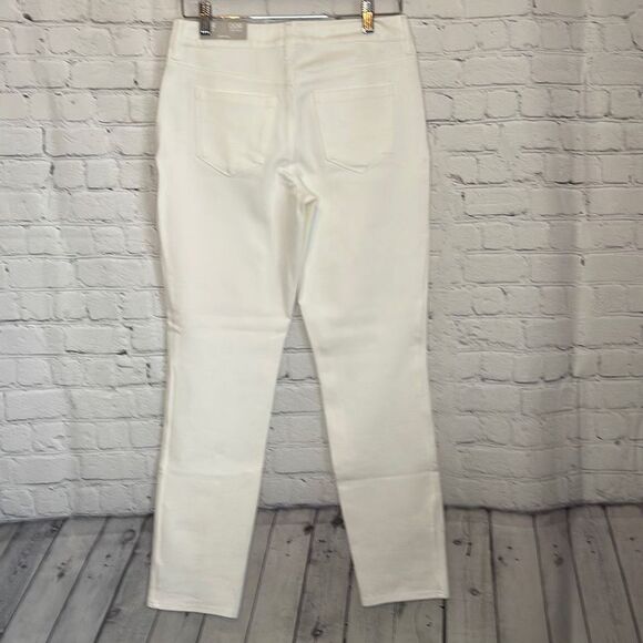 Chicos Women’s Beige Rayon Pants size 2R new with tag - Picture 3 of 6